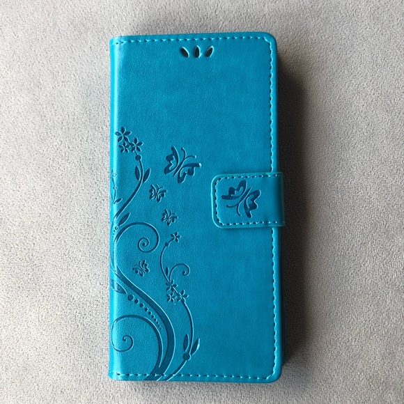 S21 Samsung Blue Wallet Case ~ Brand New! - Picture 8 of 8